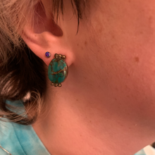 Charger l&#39;image dans la galerie, Turquoise Earrings
