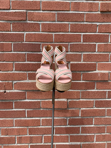 Tory Burch Size 8 1/2 Platform Sandals